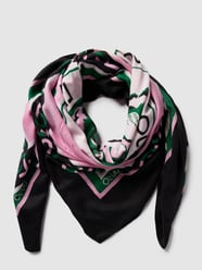 Schal mit Allover-Motiv-Print Modell 'TIGRE' von Liu Jo White Pink - 36