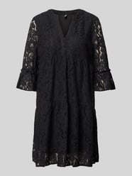 Sukienka z koronki o kroju loose fit z mieszanka bawełny model 'HONEY' od VERO MODA - 46