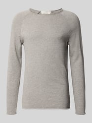 Sweter o kroju regular fit z okrągłym dekoltem model 'Sonoma' od American Vintage - 1