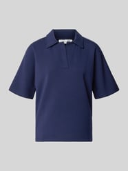 Regular Fit Poloshirt mit V-Ausschnitt von Christian Berg Woman - 30