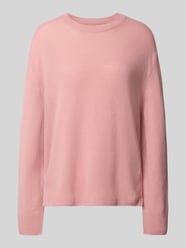 Loose fit pullover van zuivere wol van Marc O'Polo Fuchsia - 46