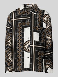 Regular Fit Leinenbluse mit Allover-Muster von Marc O'Polo - 15