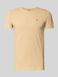 Regular Fit T-Shirt aus reiner Baumwolle von Tommy Jeans Beige - 1
