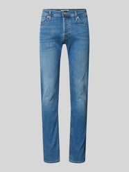 Stone Washed Low Rise Slim Fit Jeans von Jack & Jones - 15