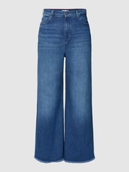 PLUS SIZE Jeans mit ausgefranstenten Beinabschlüssen Modell 'SUKI von Tommy Hilfiger Curve Blau - 32