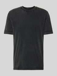 T-Shirt mit Rundhalsausschnitt Modell 'RAPHAEL' von Drykorn Schwarz - 10