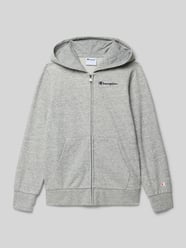 Bluza rozpinana o kroju regular fit z wyhaftowanym logo od Champion - 19