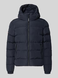 Steppjacke mit Label-Stitching und Kapuze von Superdry - 1