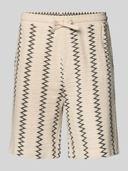 Relaxed Fit Stoffshorts aus Baumwoll-Mix von s.Oliver RED LABEL Beige - 12