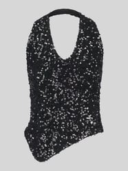 Top mit Pailletten asymmetrischem Saum von ONLY - 22