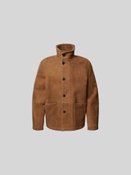 Jacke mit Stehkragen von Closed Braun - 38