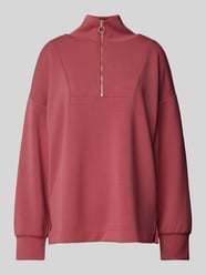 Sweatshirt met opstaande kraag van Christian Berg Woman Rood - 26