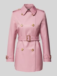 Jacke mit Taillengürtel von Lauren Ralph Lauren Pink - 18