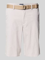 Bermudas mit Gürtel von Christian Berg Men Beige - 40