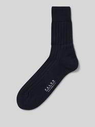 Kousen van scheerwolmix, model 'Tapijt in de schoen' van Falke - 5