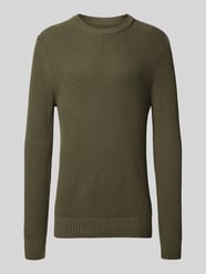 Sweter z dzianiny z okrągłym dekoltem od MCNEAL - 25