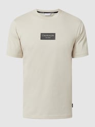 T-Shirt aus Bio-Baumwolle von CK Calvin Klein Beige - 27