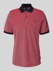 Poloshirt mit Label-Stitching von bugatti - 47