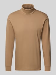 Shirt met lange mouwen en col van RAGMAN Beige - 17