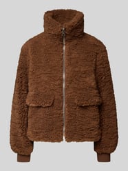 Boxy Fit Teddy-Jacke mit Pattentaschen von Marc O'Polo - 21