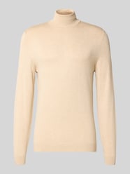 Rollkragenpullover aus Viskose-Mix von MCNEAL Beige - 43