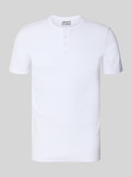 Regular Fit T-shirt z mieszanki bawełny od Jake*s Studio Men - 20