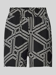 Shorts mit elastischem Bund von Vero Moda Schwarz - 18