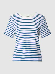 T-Shirt mit Streifenmuster von s.Oliver RED LABEL Blau - 13
