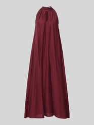Midikleid aus Lyocell-Mix mit Cut Out von Jake*s Collection - 23