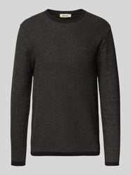 Regular Fit Strickpullover aus reiner Baumwolle Modell 'ERIC' von ONLY & SONS - 40