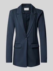 Blazer mit Knopfverschluss Modell 'Rizetta' von B.Young Blau - 12