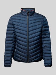 Regular Fit Steppjacke mit Stehkragen von Tom Tailor Blau - 25