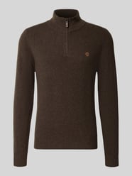 regular fit gebreide trui van zuivere wol van MCNEAL Beige - 15