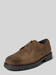 Schnürschuhe aus echtem Veloursleder Modell 'RONY 9' von Marc O'Polo Beige - 18