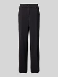 Wide leg stoffen broek met labelapplicatie van JOOP! - 13