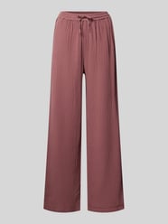 krój relaxed fit Szerokie spodnie z bawełny organicznej model 'THYRA' od ONLY - 17