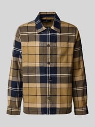 Hemdjacke aus reiner Baumwolle Modell 'OVERSHIRT' von Barbour Beige - 42