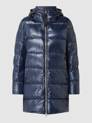 Donsjack met capuchon  van Dolomite Blauw / turquoise - 26