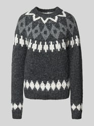 Gebreide pullover met ribboorden van Christian Berg Woman - 47