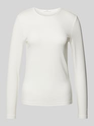 Longsleeve mit Rundhalsausschnitt Modell 'Sogeti' von OPUS Beige - 8