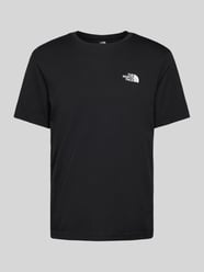T-Shirt mit Label-Print Modell 'SIMPLE DOME' von The North Face Schwarz - 31