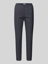 Slim Fit Stoffhose mit verkürztem Schnitt von Christian Berg Woman - 33