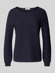 Regular Fit Longsleeve aus reiner Baumwolle in Strick-Optik von Christian Berg Woman - 10