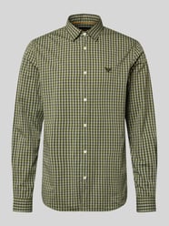 Koszula casualowa o kroju slim fit z kołnierzykiem typu kent i wyhaftowanym logo od PME Legend - 48