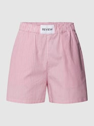 Shorts mit Streifenmuster von Review - 25