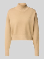 Golf o kroju oversize fit z mieszanki wiskozy model ‘SESTY’ od Hugo Blue - 30