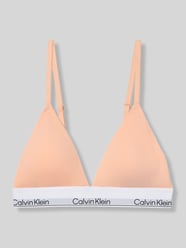 Bralette van katoenmix met logo in band van Calvin Klein Underwear - 23