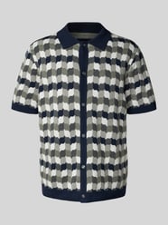 Regular Fit Poloshirt mit durchgehender Knopfleiste von Christian Berg Men - 24
