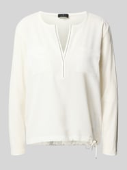 Blusenshirt mit V-Ausschnitt von monari - 34