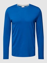 Longsleeve mit Label-Detail von s.Oliver RED LABEL Blau / Türkis - 18